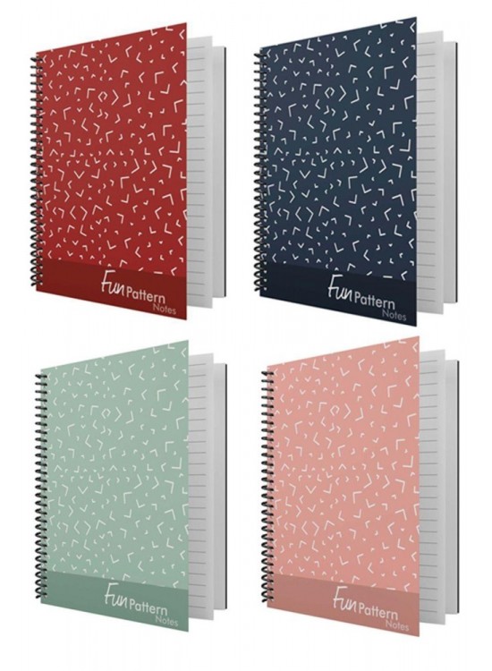 Dilman Defter Fun Serisi 16x22 100 YP Çizgili 6412