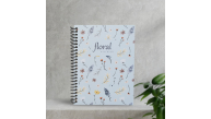 Dilman Flower Spiralli Defter 16x22 80 YP Çizgili 6191