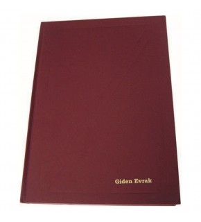 Dilman Giden Evrak Defteri Ciltli 96 YP 5022