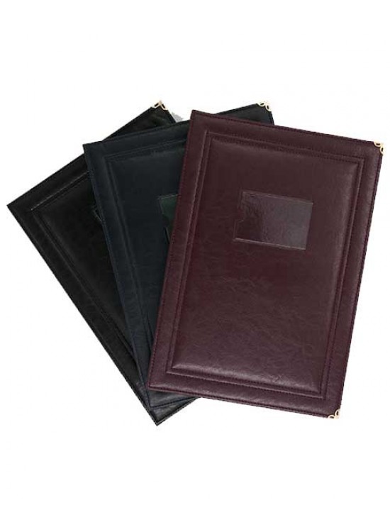 Dilman İmza Dosyası ( Defteri ) Suni Deri 20 YP 40 Syf