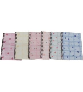 Dilman Meyve Serisi Defter Kitap Kağıdı 16x22 60 YP Çizgili 6446