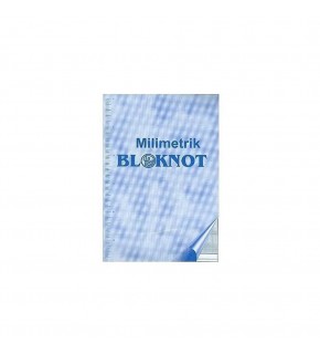 Dilman Milimetrik Bloknot A4 Mavi