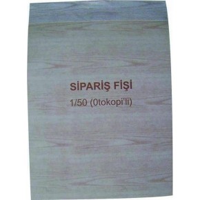 Dilman Sipariş Fişi Otokopili 1/50 4213 (1 Adet)