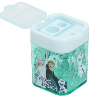 Dısney Frozen Kalemtıraş Hazneli & Çift Bıçaklı Cube Sısfe-Letgo 1010 000232 (1 Adet)