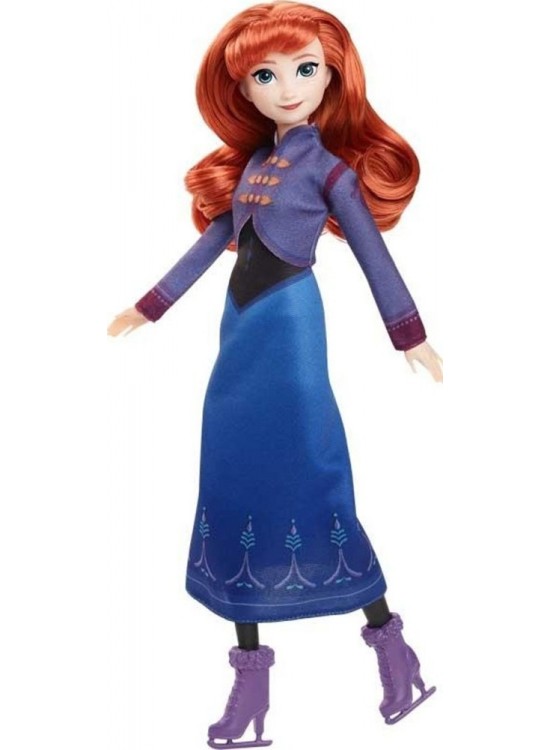 Disney Karlar Ülkesi Buz Pateni Temalı Anna Bebek Disney Karlar Ülkesi Buz Pateni Temalı Anna Bebek