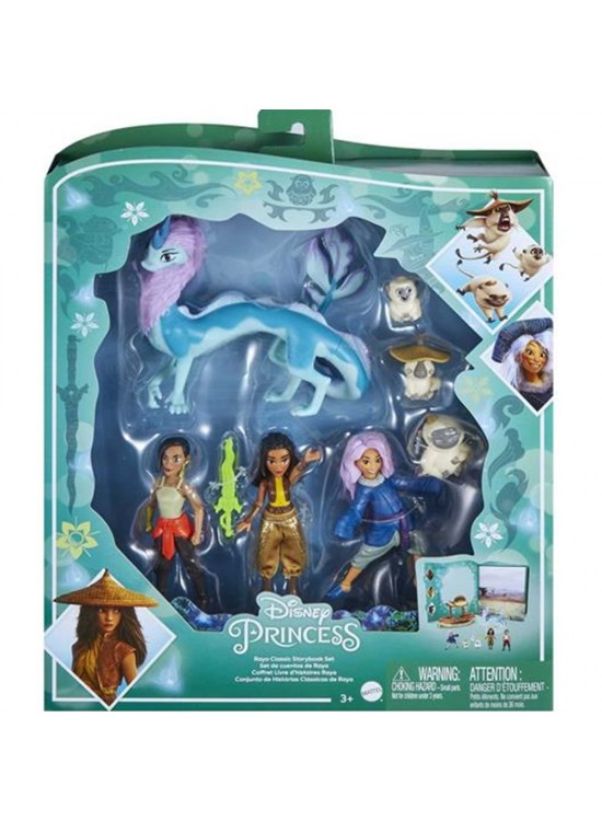 Disney Princess Raya ve Arkadaşları Hikaye Anlatımı Seti HLX24