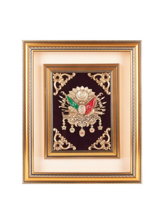 DİVAN OSMANLI ARMASI KABARTMALI TABLO