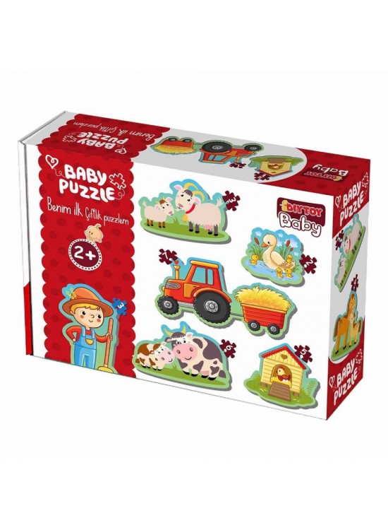 Dıy Toy Baby Puzzle Çiftlik Bpc1734