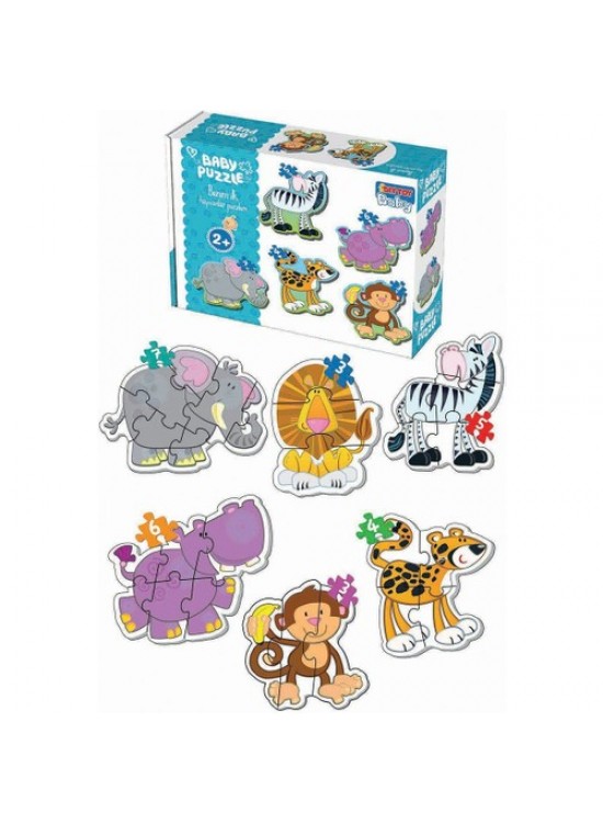 Dıy Toy Baby Puzzle Hayvanlar Bph1703