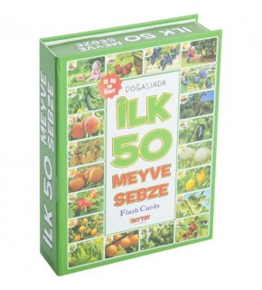 Dıy Toy Doğasında İlk 50 Meyve Sebze -12 Ay Üzeri