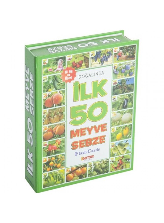 Dıy Toy Doğasında İlk 50 Meyve Sebze -12 Ay Üzeri