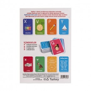 Dıy Toy İngilizce Öğreniyorum Alfabe