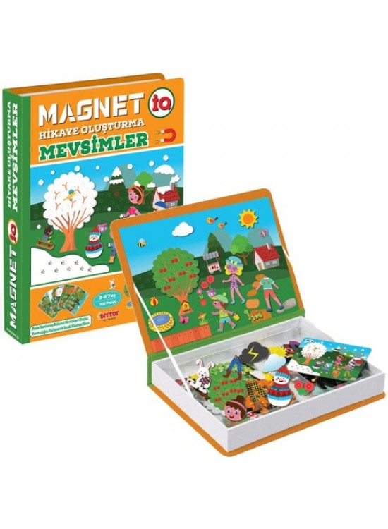 Dıy Toy Magnet Iq Hikaye O.Mevsimler 102 Parça Iq1505