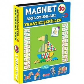 Dıy Toy Magnet Iq Yaratıcı Şekiller 3-8 Yaş 73 Parça