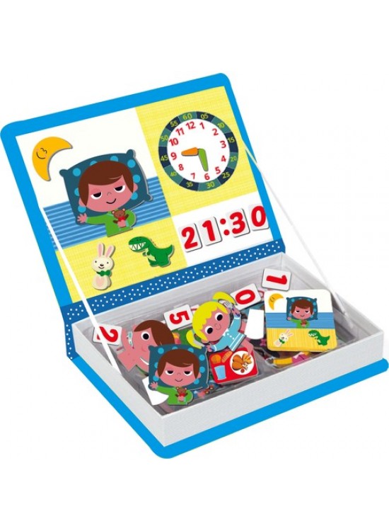 Dıy Toy Magnet Iq Zamanı Öğreniyorum 3-8 Yaş 69 Parça