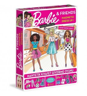 Dıy Toy Manyetik Kıyafet Giydirme - Barbie