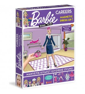 Dıy Toy Manyetik Kıyafet Giydirme -Barbie Meslekler
