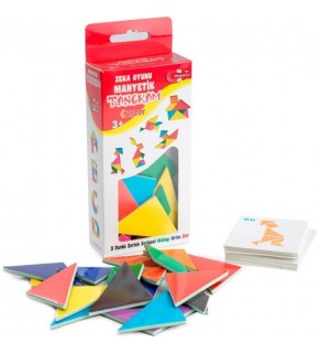 Dıy Toy Manyetik Tangram 3+ 36 Parça -My1321