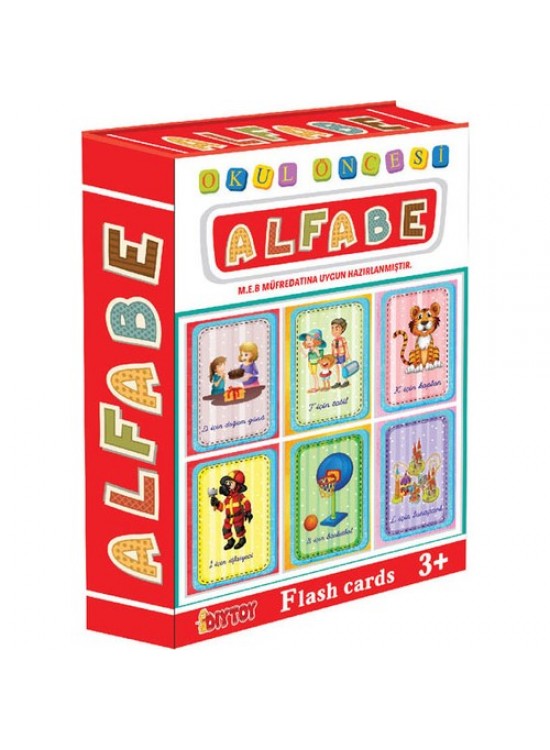 Dıy Toy Okul Öncesi Alfabe 3+  Alf1178