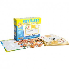 Dıy Toy Sayıları Öğreniyorum 67 Parça 4+ Say9222