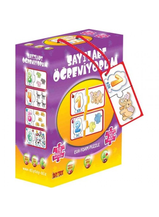 Dıy Toy Sayıları Öğreniyorum Syr8506