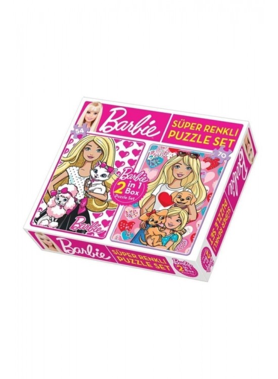 Dıy Toy Süper Renkli Puzzle Set 54-70 Barbie Brp154
