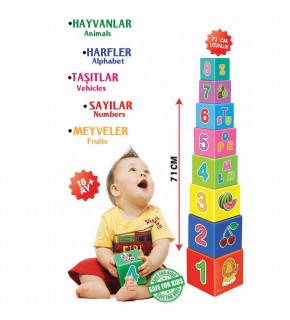 Dıytoy Eğitici Denge Kule Oyunu