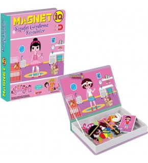 Dıytoy Magnet Iq Kıyafet Giydirme 52Prç Iq1499
