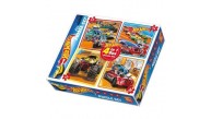 Dıytoy Puzzle 4İn1 Set Hotwheels Hw1895