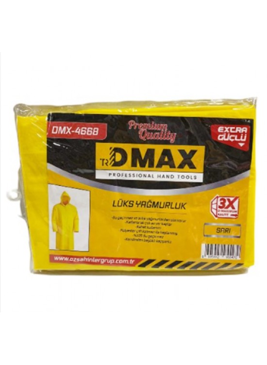 Dmax Lüks Yağmurluk Sarı DMX-4668