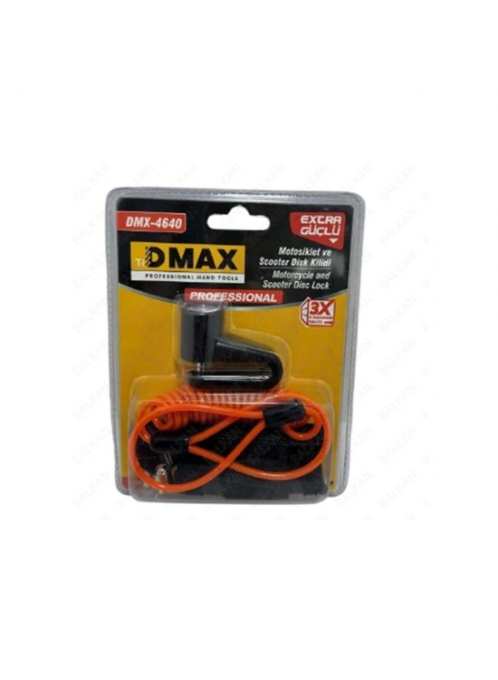 Dmax Motosiklet Ve Scooter Disk Kilidi