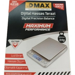 Dmax Prof Dijital Hassas Terazi 500Gr