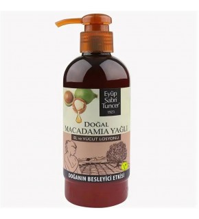 Doğal Macadamia Yağlı El ve Vücut Losyonu 250ml