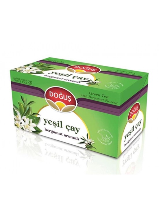 Doğuş Bergamot Yeşil Çay Süzen Poşet 20x1.75 gr Doğuş Bergamot Yeşil Çay Süzen Poşet 20x1.75 gr