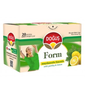 Doğuş Form Maydonozlu Limonlu Çayı 20x1,8gr