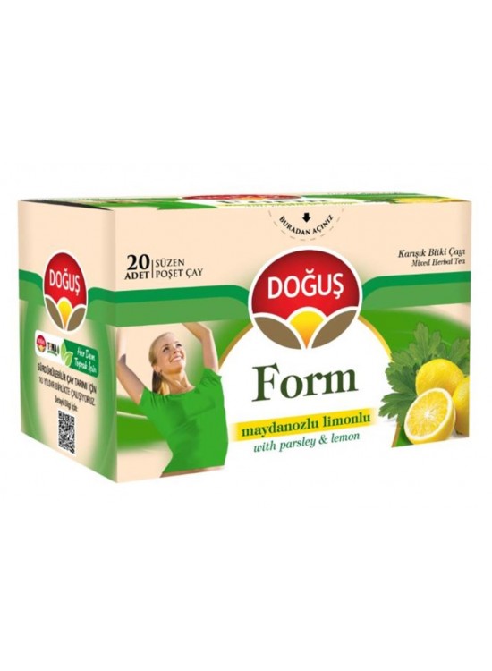 Doğuş Form Maydonozlu Limonlu Çayı 20x1,8gr Doğuş Form Maydonozlu Limonlu Çayı 20x1,8gr
