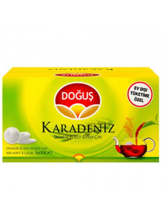 Doğuş Karadeniz Demlik Poşet 500x3.2 gr Bergamot Çay Doğuş Karadeniz Demlik Poşet 500x3.2 gr Bergamot Çay