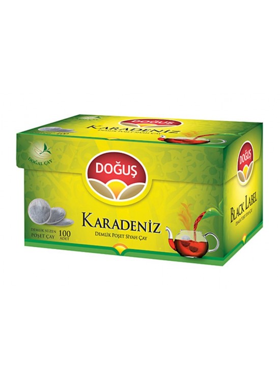 Doğuş Karadeniz Demlik Poşet Bergamot Aromalı Çay 100x3.2 gr Doğuş Karadeniz Demlik Poşet Bergamot Aromalı Çay 100x3.2 gr