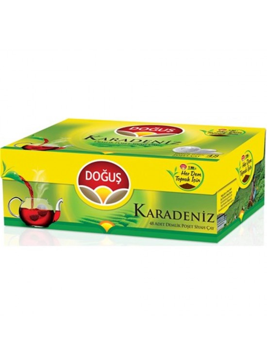 Doğuş Karadeniz Demlik Poşet Çay 48x3.2 gr Bergamot Aromalı