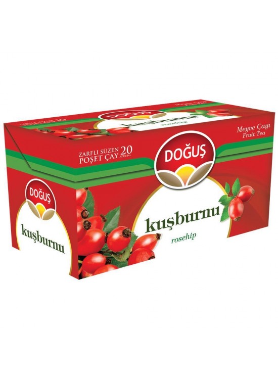 Doğuş Kuşburnu Meyve Çayı Süzen Poşet Çay 20x2.5 gr Doğuş Kuşburnu Meyve Çayı Süzen Poşet Çay 20x2.5 gr