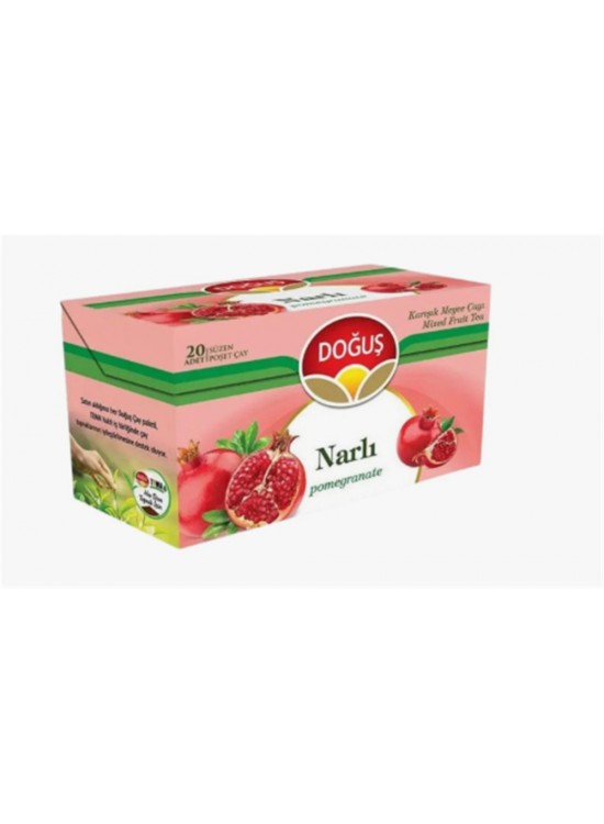Doğuş Narlı Karışık Meyve Çayı Süzen Poşet Çay 20x1.90 gr Doğuş Narlı Karışık Meyve Çayı Süzen Poşet Çay 20x1.90 gr