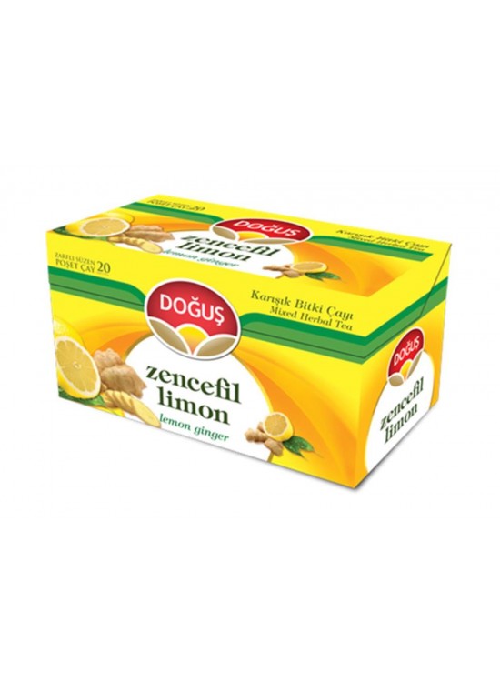 Doğuş Zencefil Limon Bitki Çayı 20x2 gr Doğuş Zencefil Limon Bitki Çayı 20x2 gr