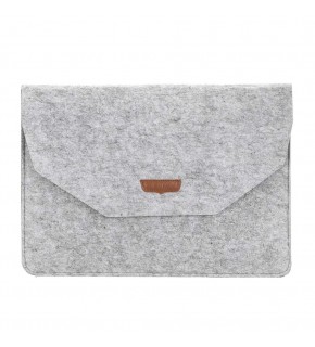 Dolly Gri 11" Slim Notebook Kılıfı