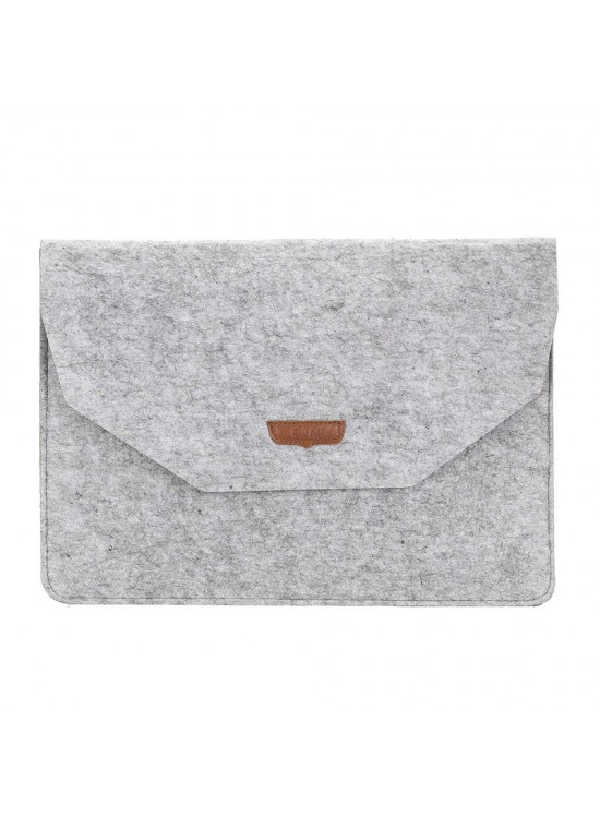 Dolly Gri 11" Slim Notebook Kılıfı