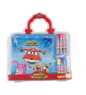 Dolphin Boyama Seti Çantalı Harika Kanatlar SW-0300