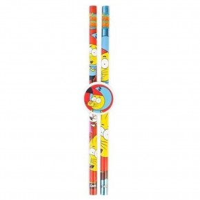 Dolphin Kral Şakir Kurşun Kalem Seti 2 Kalem+Silgi KS-5968