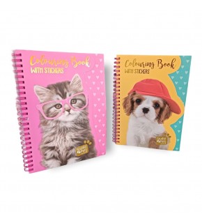 Dolphin Studıo Pets A5 Stickerlı Defter Pt-7786