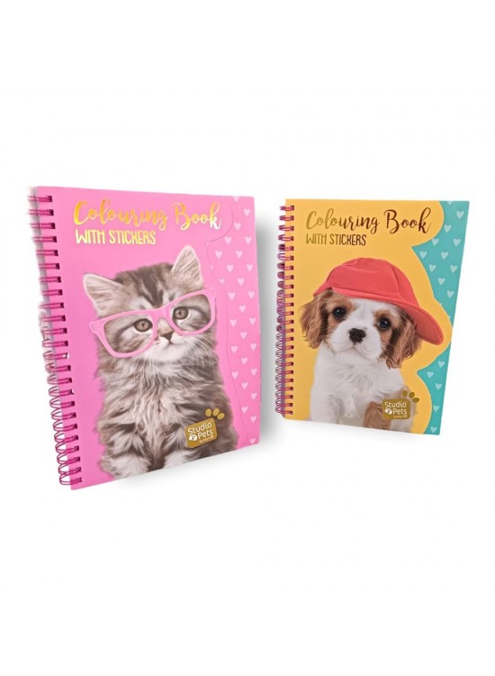 Dolphin Studıo Pets A5 Stickerlı Defter Pt-7786