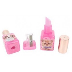 Dolphin Studıo Pets Ruj Silgi+Kalemtraş Pt-7691