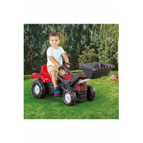 Dolu Oyuncak Kepçeli Traktör Pedallı